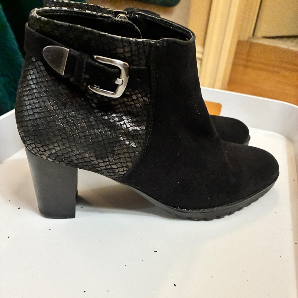 Stylish Boots - leather Suede mix